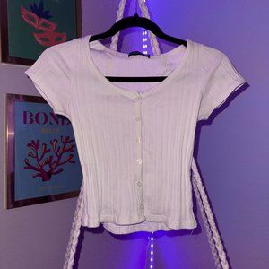 brandy melville white top